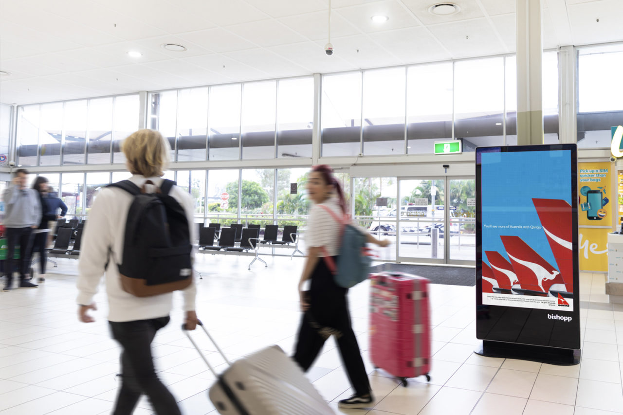 Gold Coast Airport Advertising, Airport Advertising, Bishopp Outdoor Advertising, Bishopp Airport Advertising, Advertising, Airport Advertising