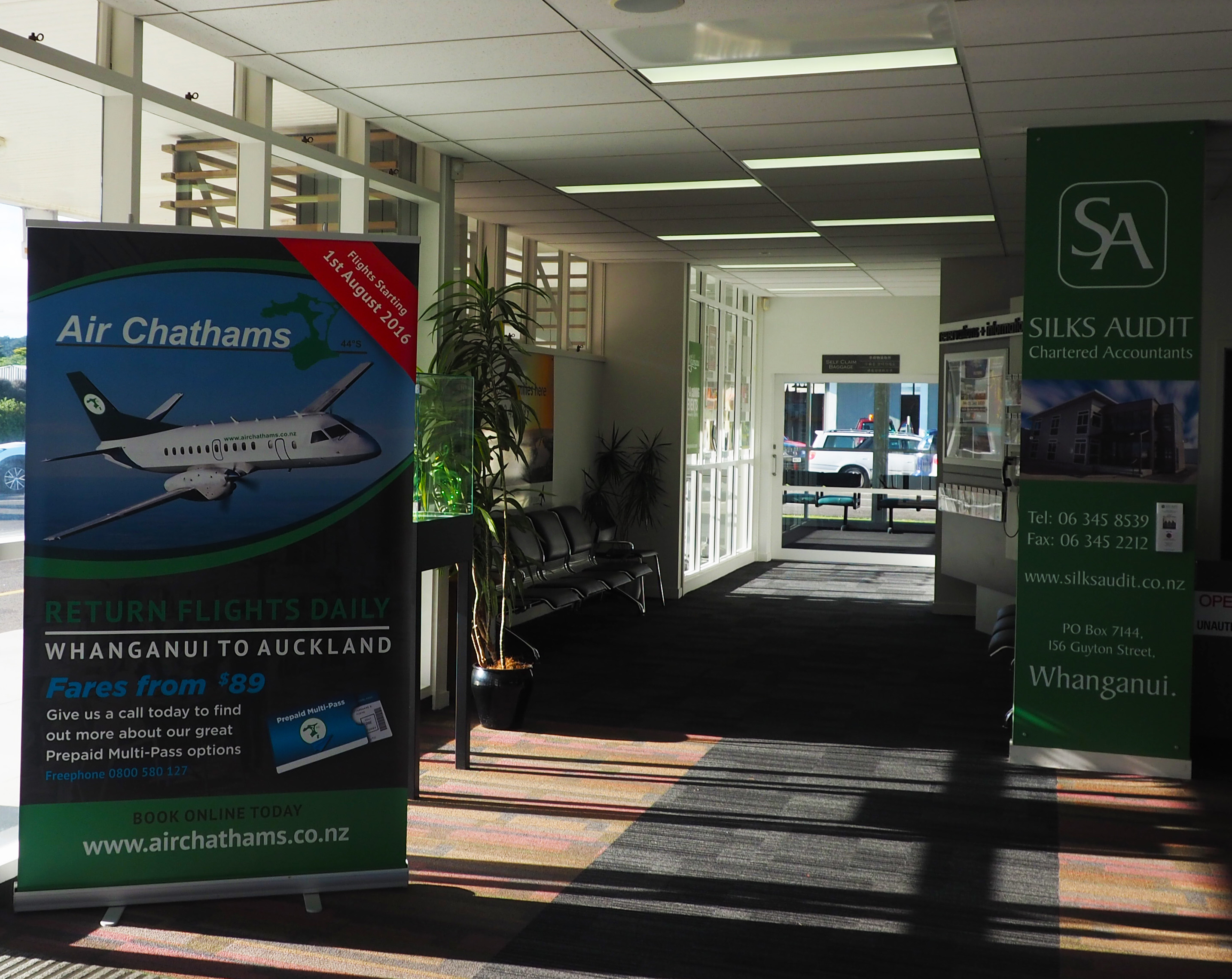 Whanganui Airport Advertising