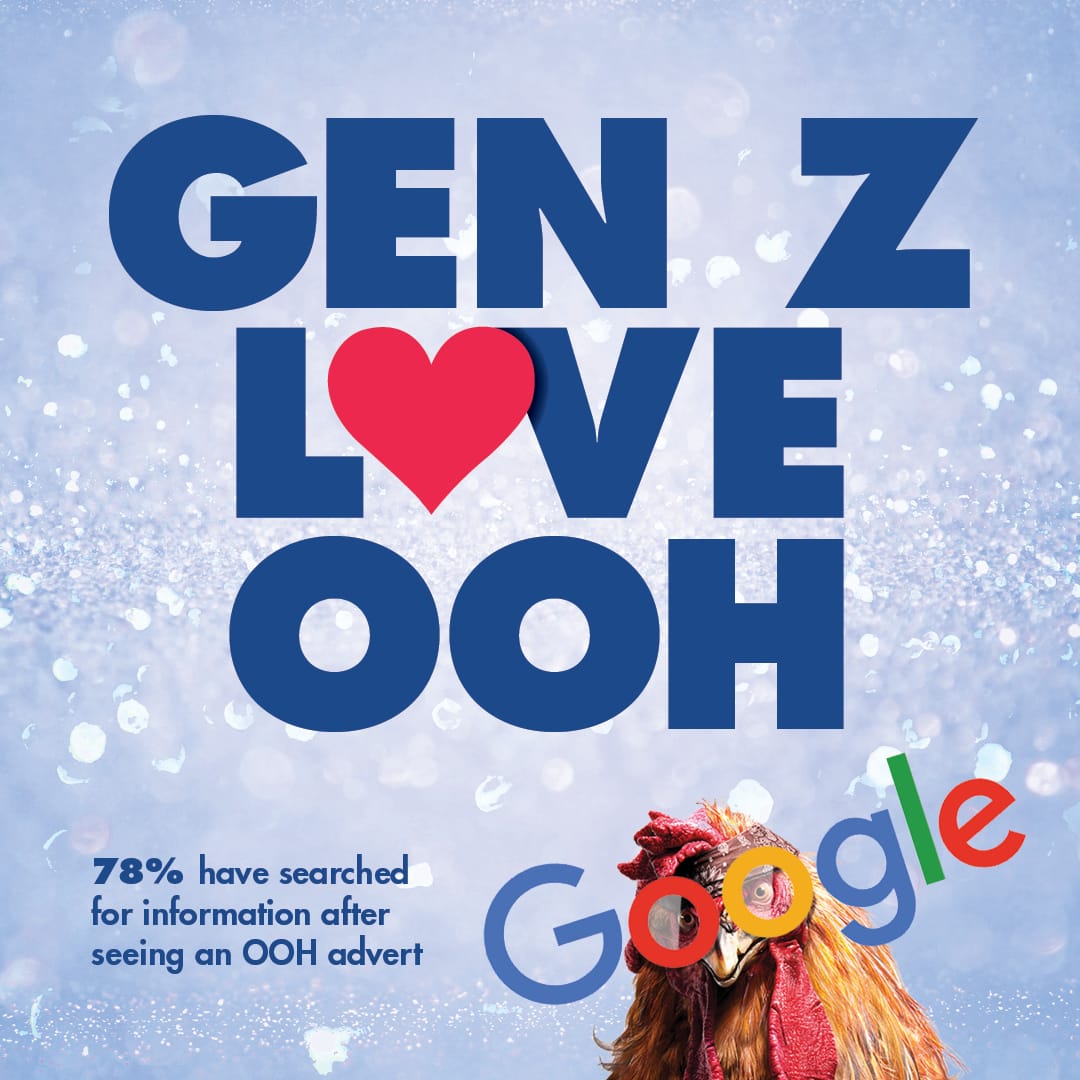 Gen Z Love OOH - outdoor advertising and brand awareness