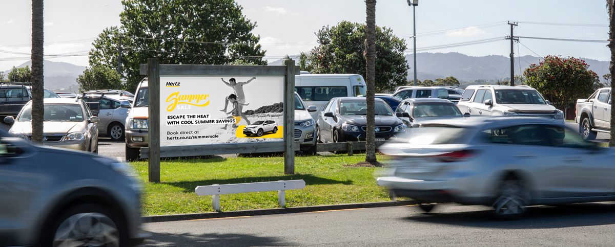 Whangarei Airport Roadside Billboard