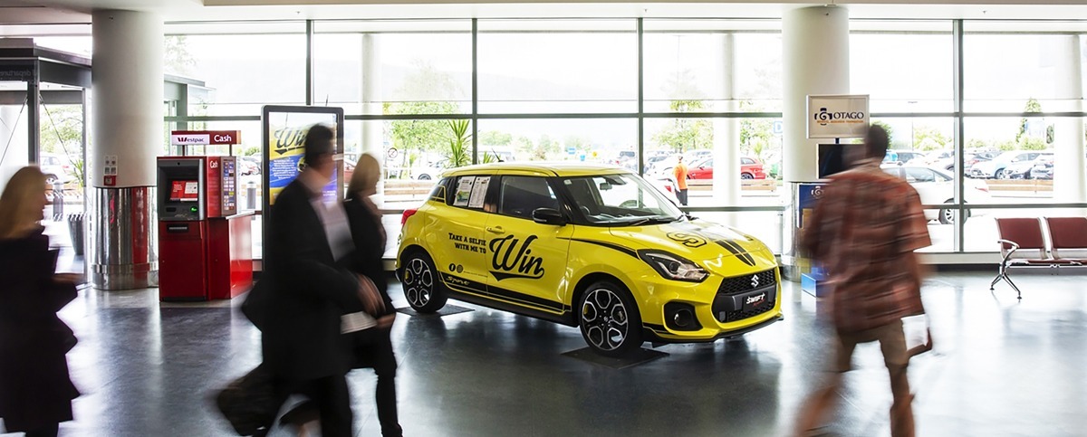 Dunedin Airport Car Wrap Bishopp