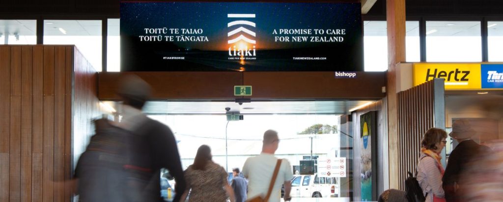 Gisborne Airport Advertising Exit Billboard